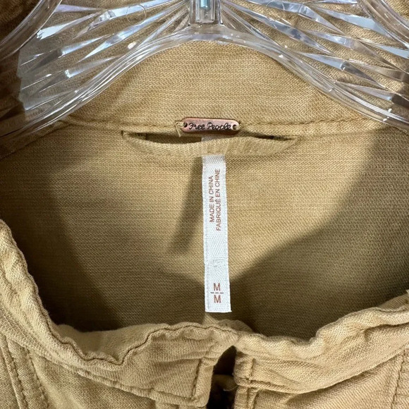 Free People Poet Jacket in Fawn - Picture 5 of 6